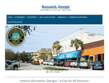 Tablet Screenshot of brunswickga.org